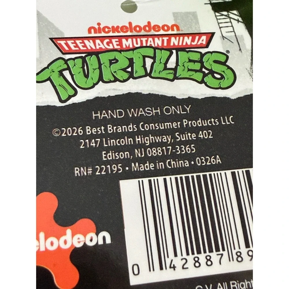 Nickelodeon Teenage Mutant Ninja Turtles Measuring Spoons 5pc Set Green TMNT New